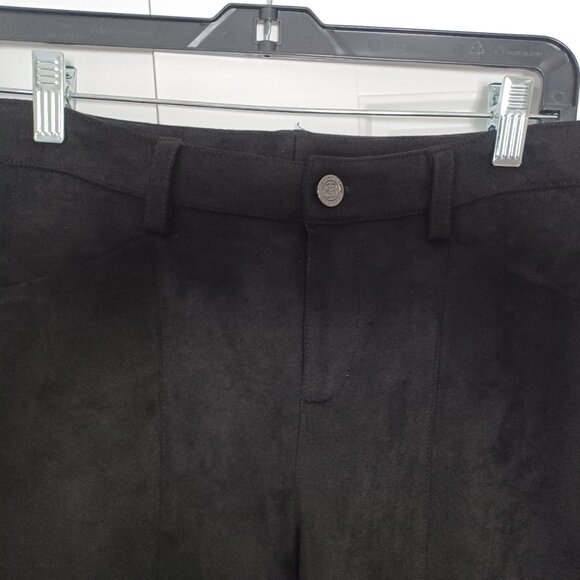 Grayse by Kelly and Marie Gray faux suede 5 pocket pant - Picture 4 of 5